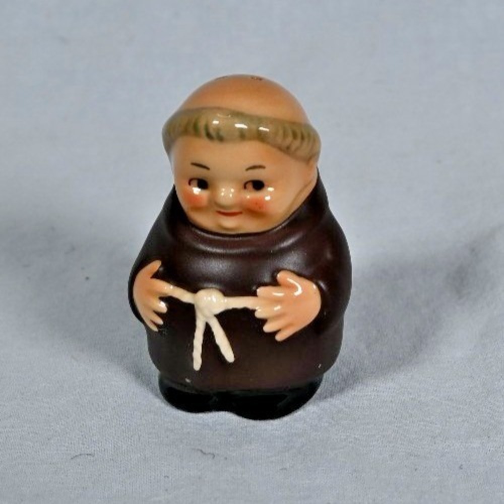 Vintage Goebel Friar Tuck Monk Pepper Shaker 2 1/2" Tall  W. Germany